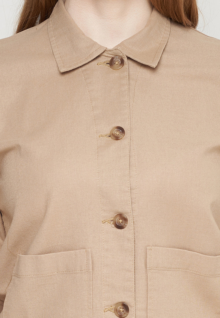 Sylvia Khaky Jacket | G.6402
