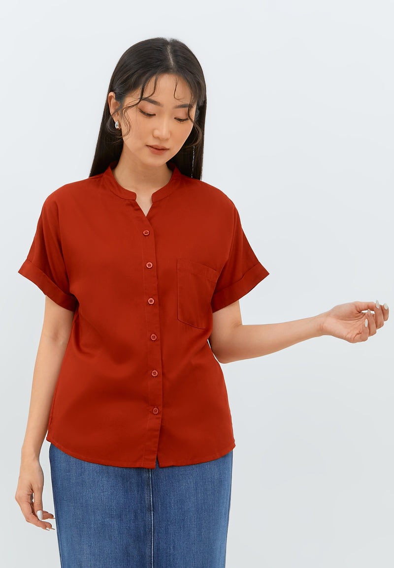 Melian Red Blouse | G.1506