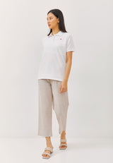 Brianna White Polo T-Shirt | G.7423
