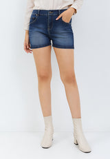 Short Jeans Medium Blue Folded | G.3510