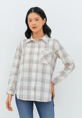 Geela Official - Alice Cream Shirt (G.11612) - Kemeja Wanita