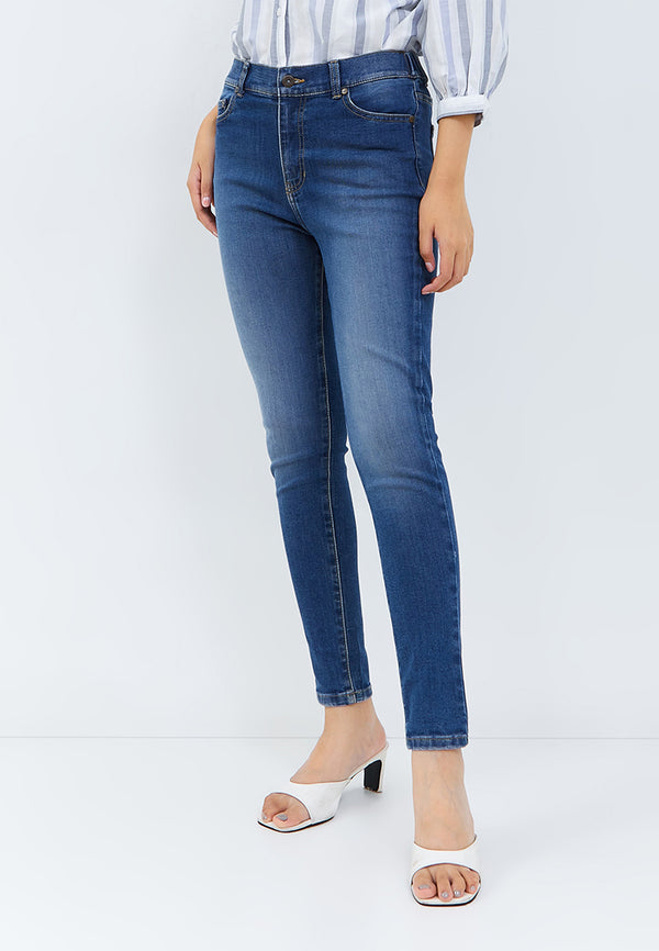 Medium Blue Skinny Jeans 3708 | G.3708