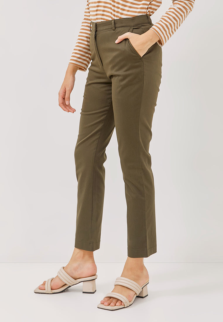 Chinos Pants Olive 3004 | G.3004