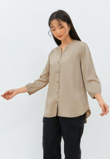 Zendaya Taupe Blouse | G.13107