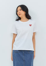 Geela Official - Garuda White T-Shirt (G.7428) - Kaos Wanita