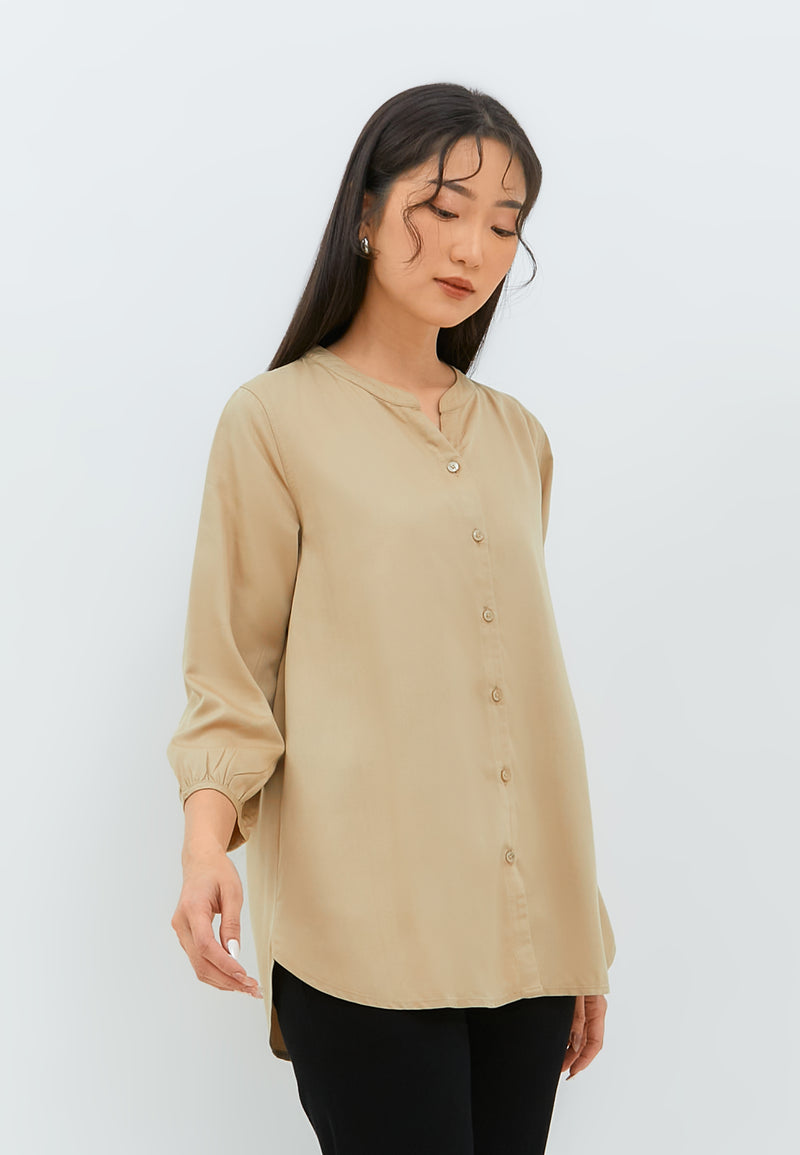 Zendaya Khaki Blouse | G.13106