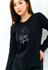 Rise Black T-Shirt | G.71203