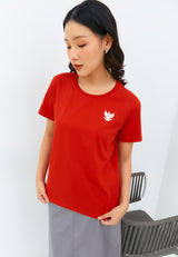 Geela Official - Garuda Red T-Shirt (G.7426) - Kaos Wanita