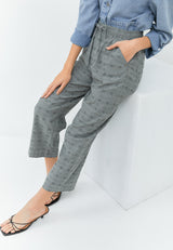 Grasia Drawstring Pants Charcoal | G.3223