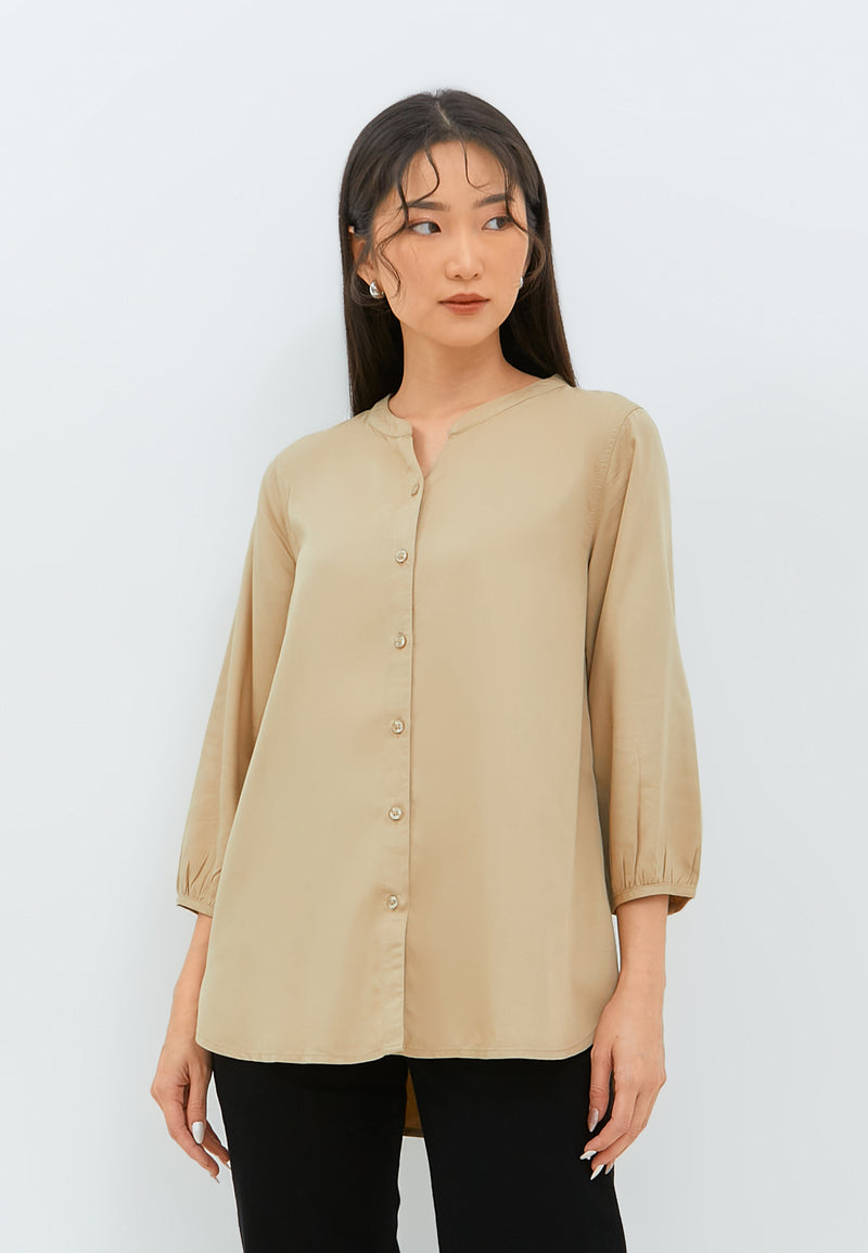 Zendaya Khaki Blouse | G.13106