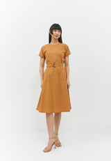 Gemma Brown Dress | G.43136