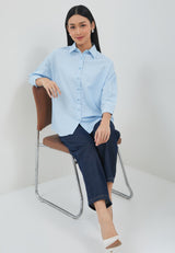 Eleya Blue Stripe Shirt | G.13177