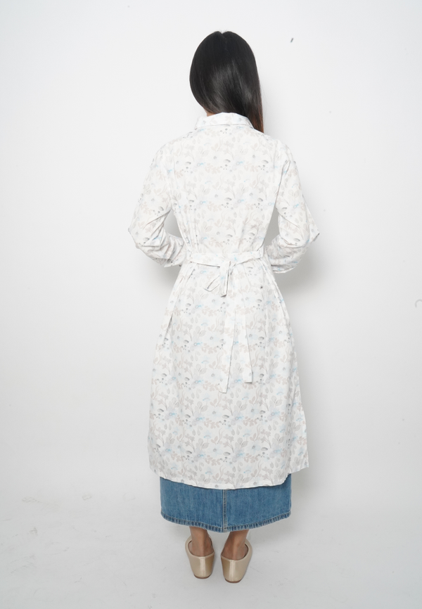 Mona Blue Flower Tunic | G.1723