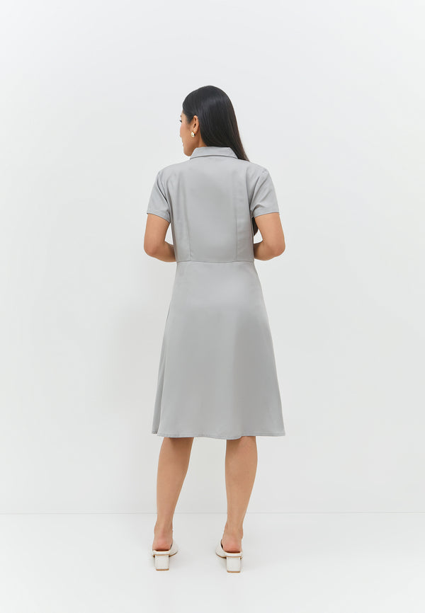 Agatha Grey Dress | G.43124