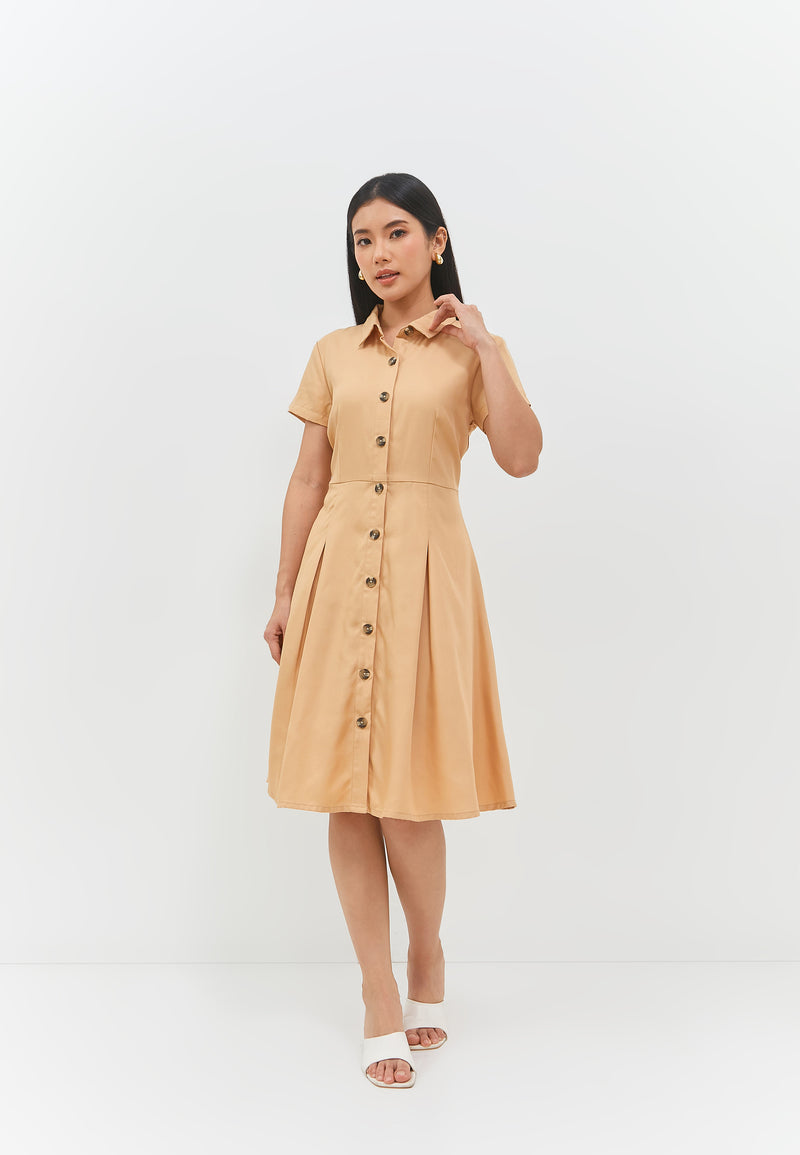 Agatha Cream Dress | G.43123