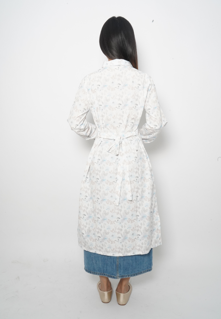 Mona Blue Flower Tunic | G.1723