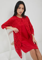 Anastasia Red Two Pieces Dress  | G.4403