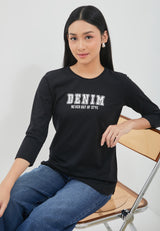 Never Out Of Style Black T-Shirt | G.73114