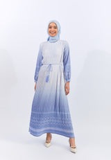 Geela X Aurelie Hermansyah Hafsah Blue Dress | G.42122