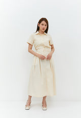 Zaina Cream Skirt | G.2203