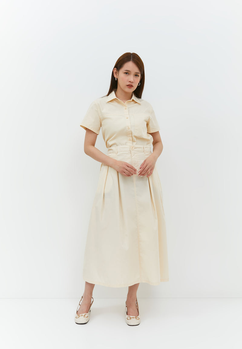 Zaina Cream Skirt | G.2203