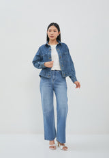 Delrey Blue Denim Jacket  | G.6129