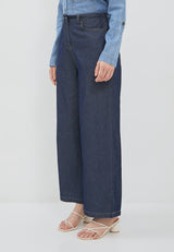 Arabella Dark Blue Culottes | G.3246