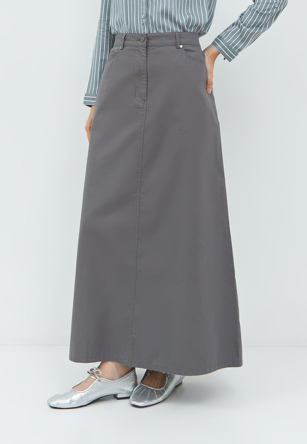 Alondra Deep Grey Skirt | G.21122