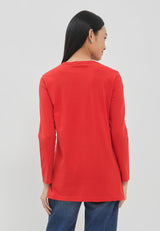 Kiara Light Red T-Shirt | G.8124