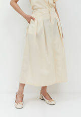 Zaina Cream Skirt | G.2203
