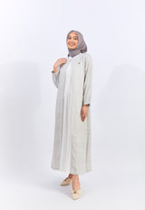 Farrah Grey Two Set Dress | G.42120