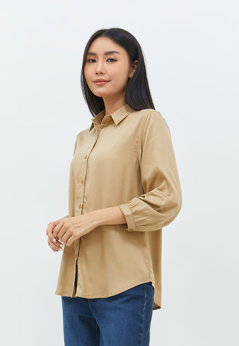 Della Brown Shirt | G.13135