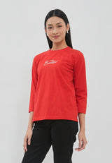 Haerin Light  Red T-Shirt | G.73119
