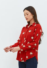 Geraldine Red Shirt | G.11645