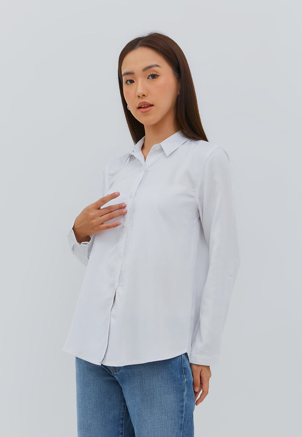 Afshin White Shirt | G.11642