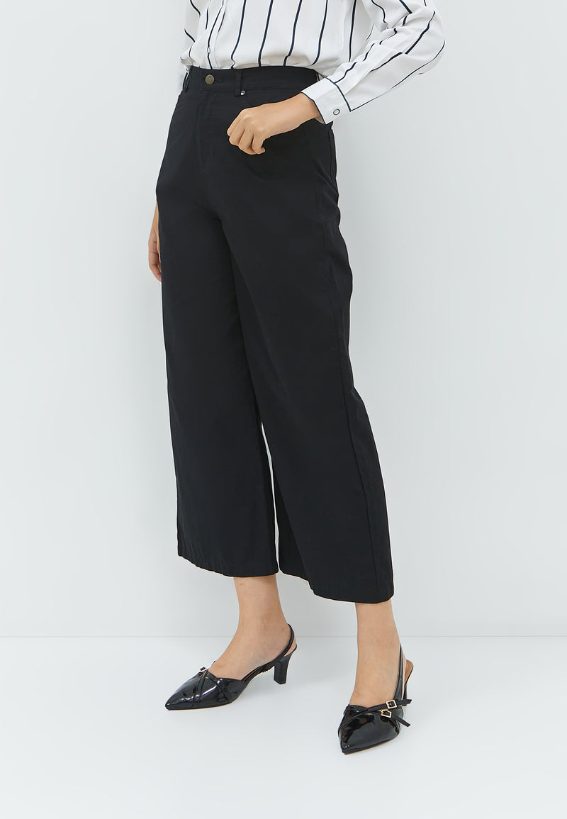 Elena Black Culottes | G.3227