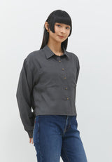 Marlena Grey Shirt | G.11668