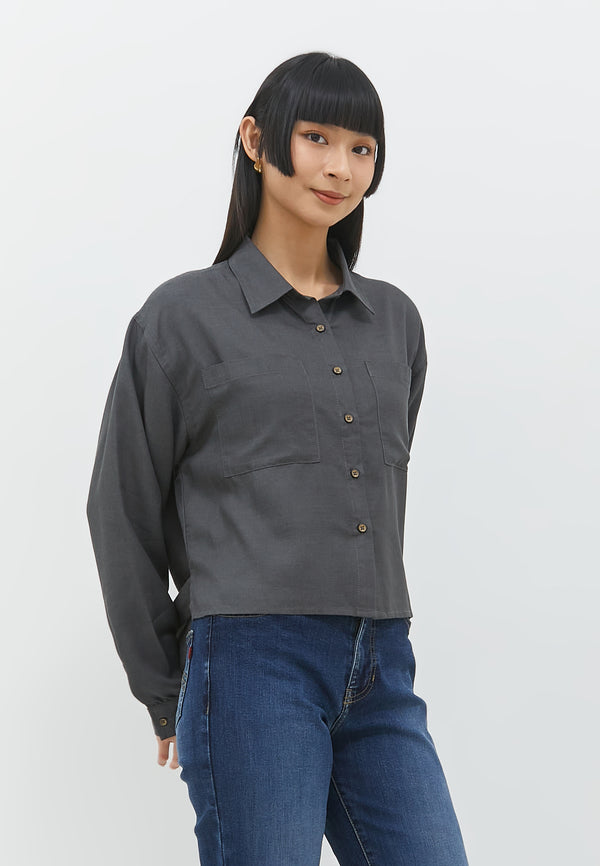 Marlena Grey Shirt | G.11668