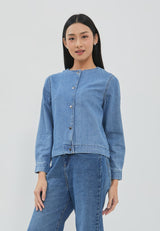 Audrey Light Blue Denim Jacket   | G.6127