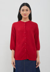 Vanya Red Blouse | G.13164