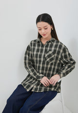 Nevaya Army Green Shirt |  G.11695