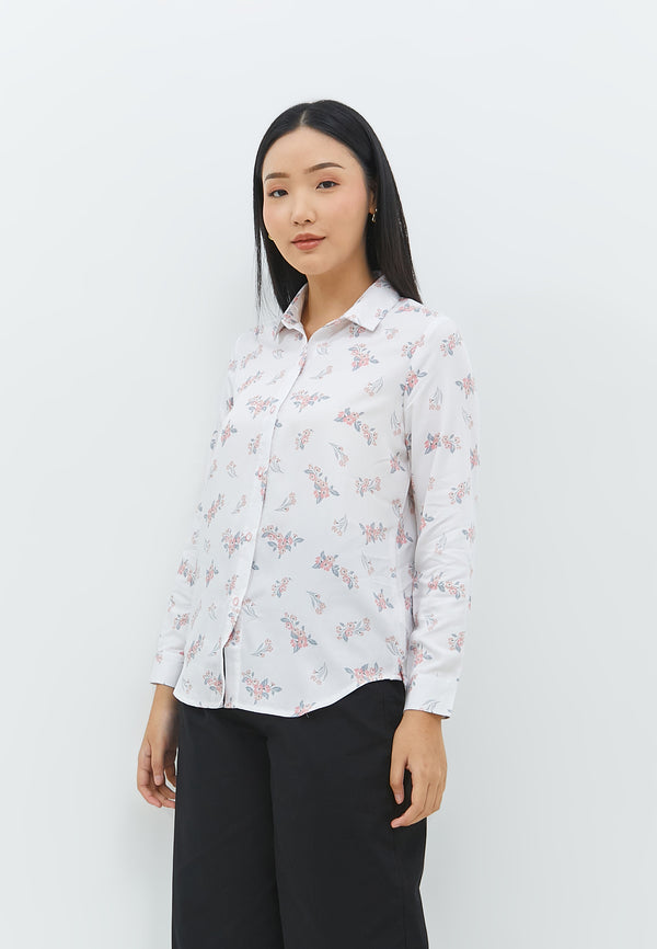 Tatum Flower Pink Shirt | G.11664