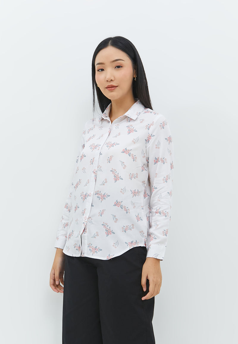 Tatum Flower Pink Shirt | G.11664