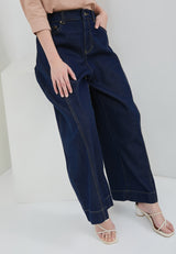 Barrel Dark Blue Jeans |  G.3410