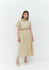 Zaina Brown Skirt  | G.2204