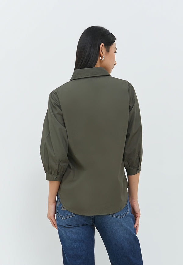 Elvira Green Shirt | G.1408