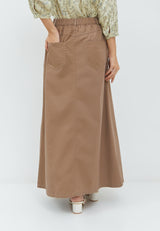Alondra Deep Brown Skirt | G.21125