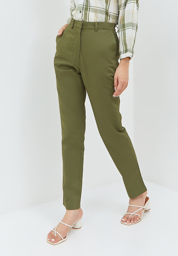 Chinos Pants Light Green | G.3025
