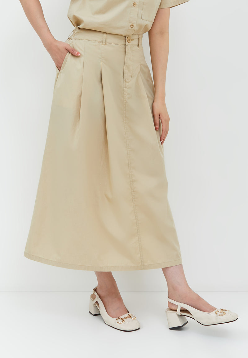 Zaina Brown Skirt | G.2204