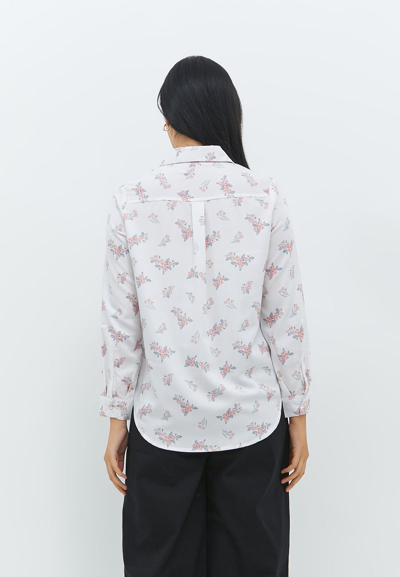 Tatum Flower Pink Shirt | G.11664